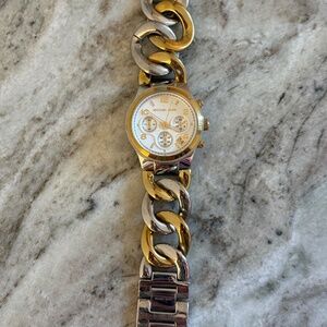 Michael Kors Gold & Silver Watch